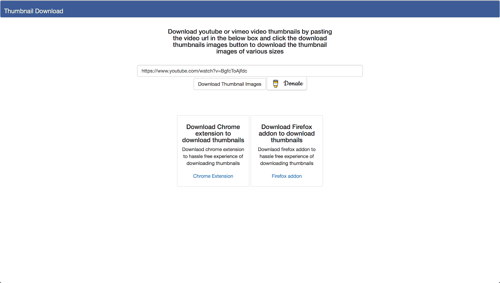 Example image for downloading thumbails